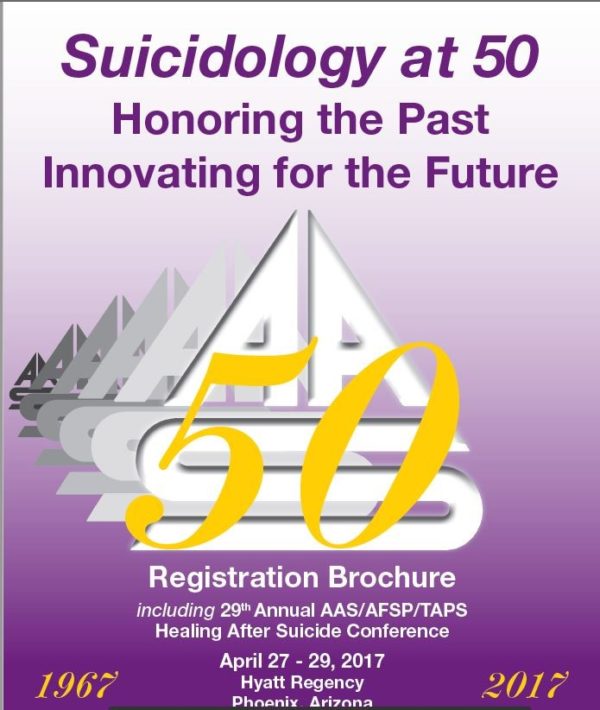 American Association of Suicidology 50th Annual Conference Community